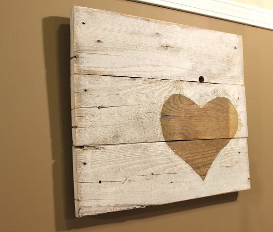 Arte con madera reclamada