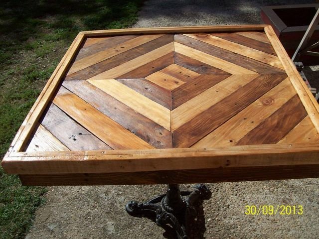 Ideas para mesas con palets 7