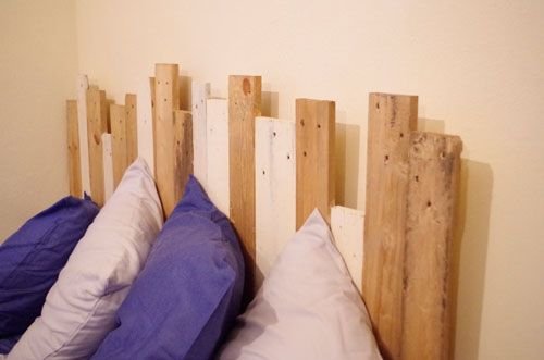 Cabeceros de cama hechos con palets 4