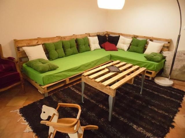 Ideas para hacer sofás de palets 7