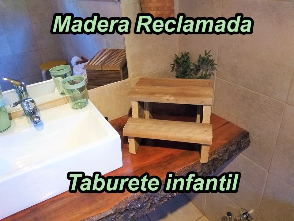 taburete infantil