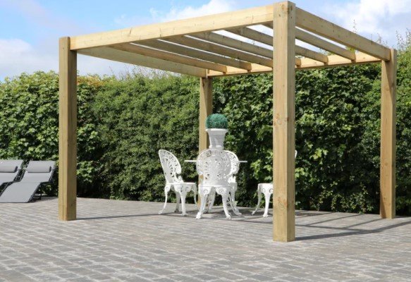 Pérgola de madera, tipos y cómo podemos hacer una 2